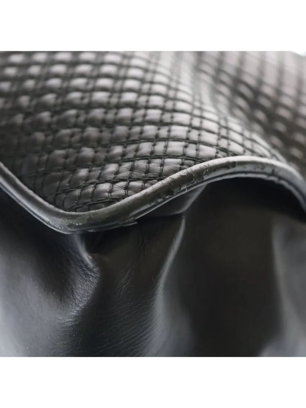 Bottega Veneta Intrecciato Leather Tote Black